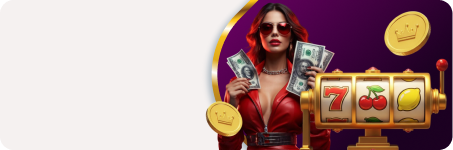 Werbebanner mit Spielautomat und Bargeld, wie er auf Kralbet-Promo- und Partnerseiten kursiert
